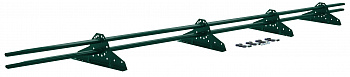 Снегозадержатель NEW трубчатый Grand Line RAL 6005 3м — Grandline