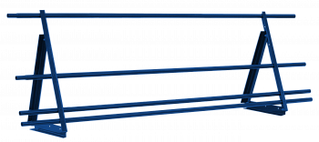 Ограждение кровельное со снегозадержателем Optima 0,65х2м RAL 5005 — Grandline