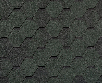 RoofShield черепица Фемили Эко Лайт Стандарт (3м2) Зеленый с оттенением — Grandline