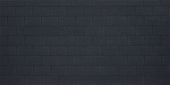 Битумная черепица TEGOLA CAPRI Nero 262 (Черный) — Grandline