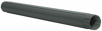 Труба круглая соединительная Optima Matt 90мм 1м RAL 7024 — Grandline