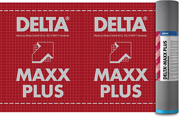 Мембрана антиконденсатная Delta-Maxx Plus с двумя зонами проклейки (75м2) — Grandline