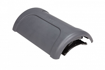 Вентиль коньковый PELTI - KTV/HARJA серый — Grandline