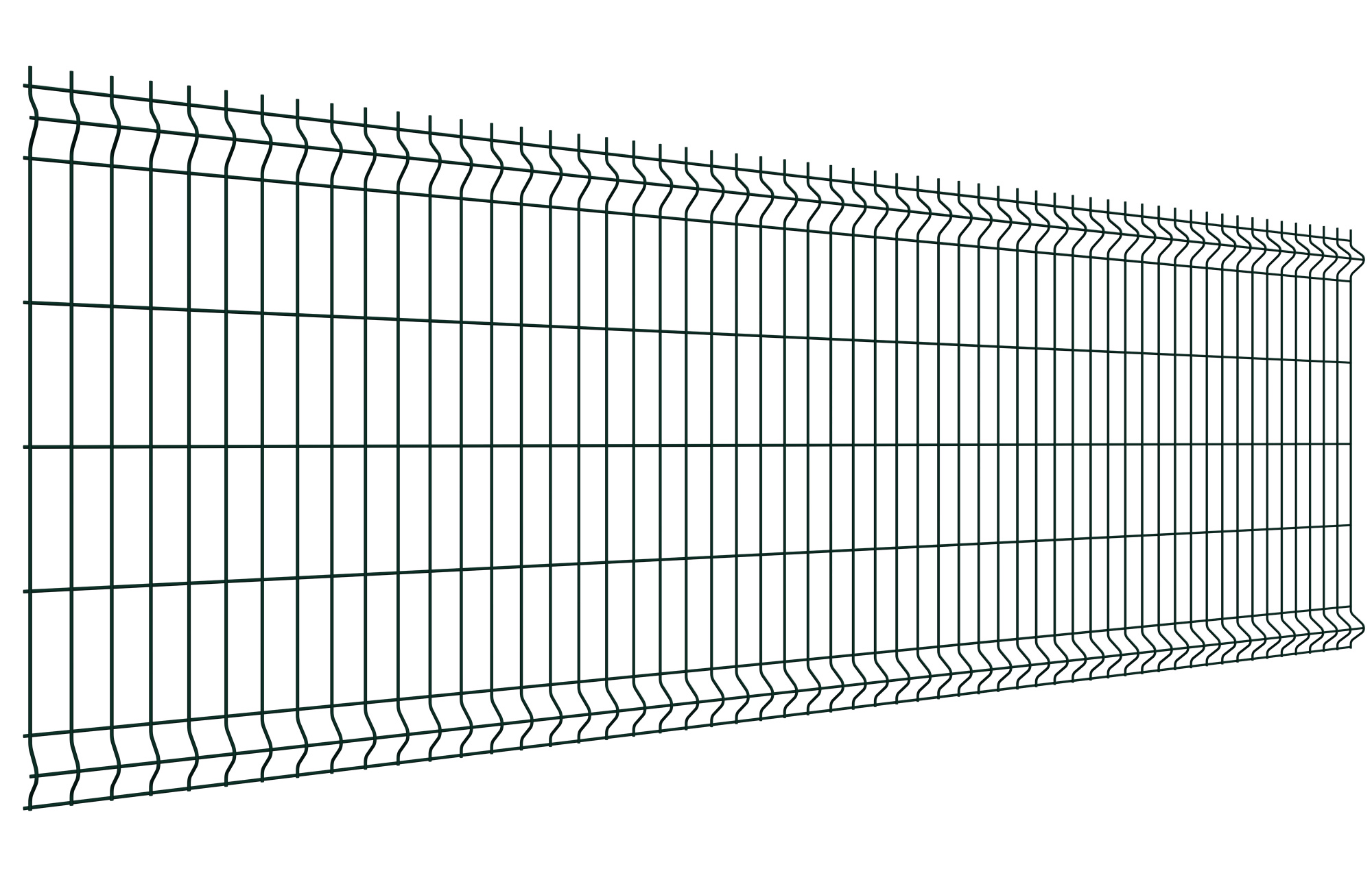 Панель Profi 1,03х2,5 RAL 6005 GL — Grandline