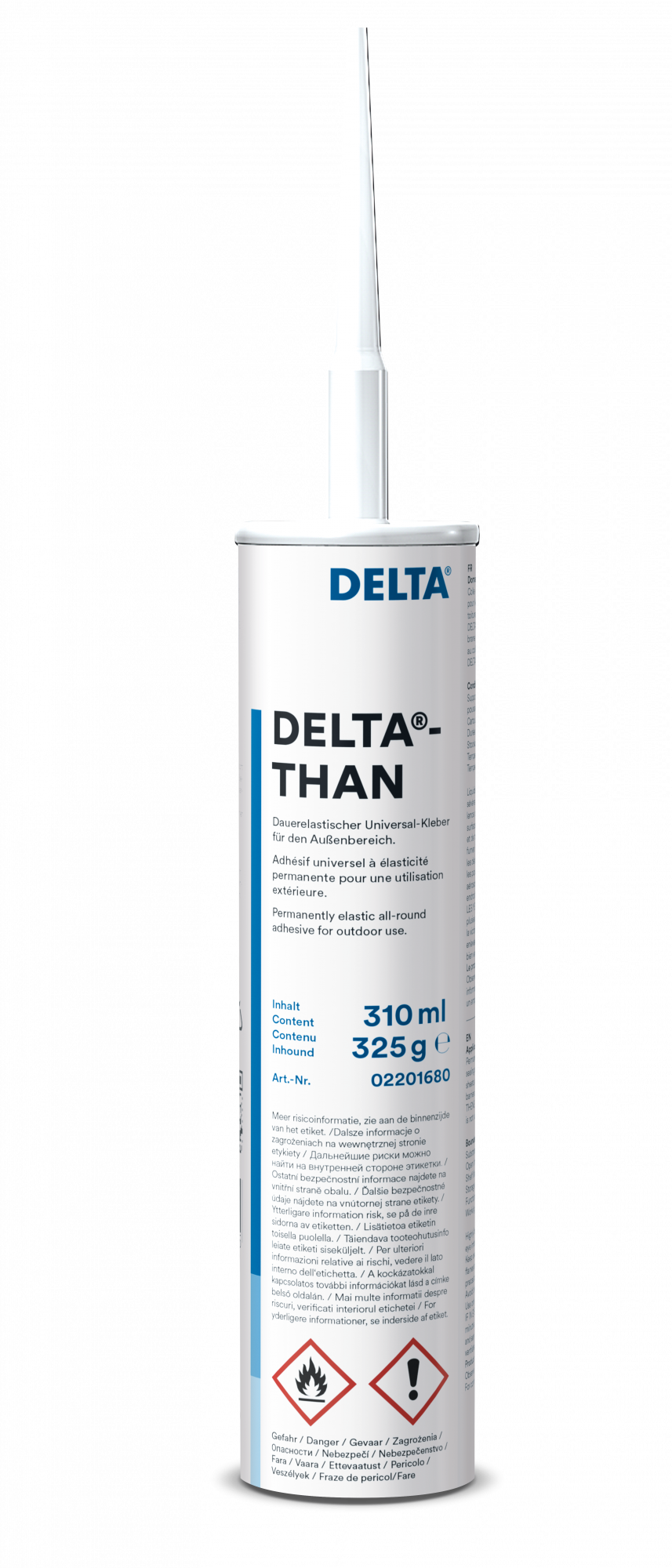 Клей Delta-Than каучуковый для гидро-пароизоляционных пленок, катридж (310мл) — Grandline